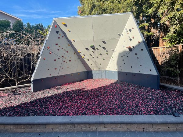 Backyard Climbing Wall